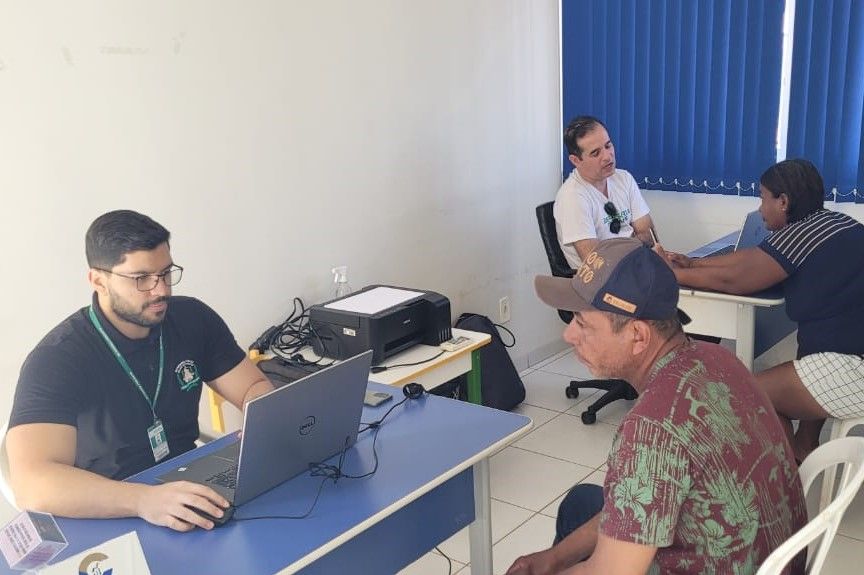 Qualquer pessoa com perfil de assistida é atendida durante o itinerante