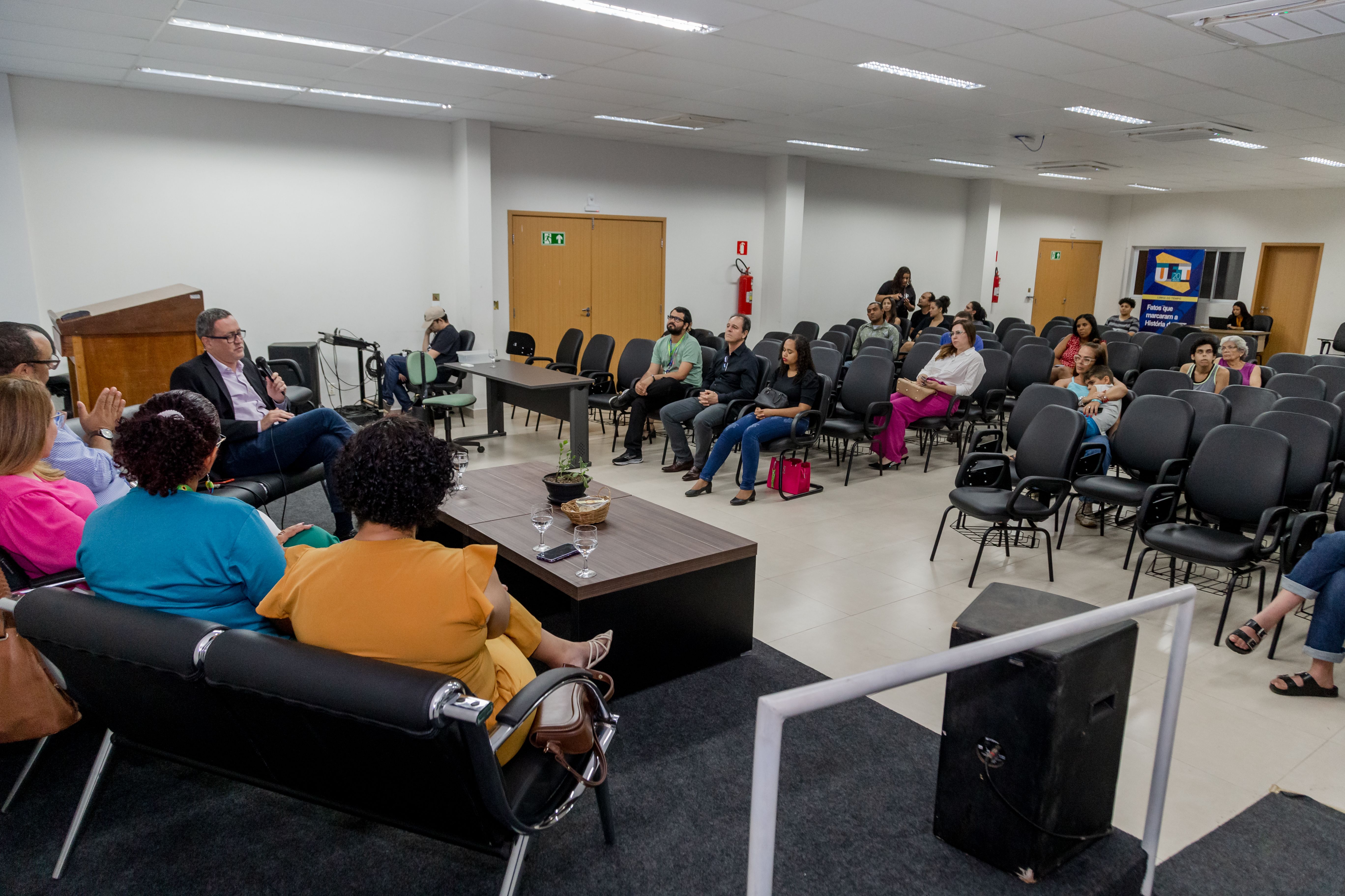 O evento foi uma realização do projeto InovaJor, do curso de Jornalismo