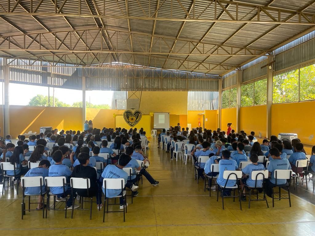 Em Gurupi, foram realizadas palestras no Educandário Ebenezer