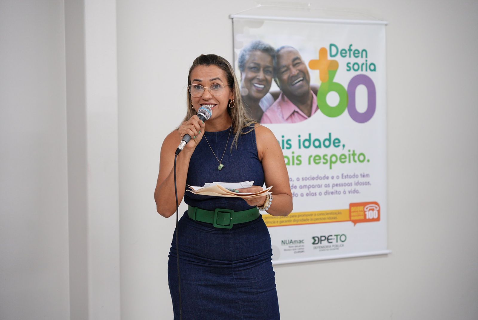 Defensora pública Charlita Teixeira disse que o objetivo foi promover educação em direitos e em saúde para pessoas idosas