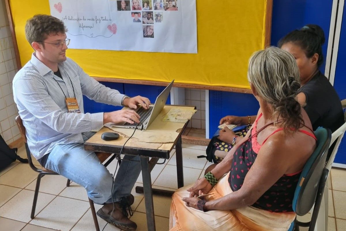 Defensor público Luiz Alberto Magalhães fez parte da equipe de atendimento da DPE-TO