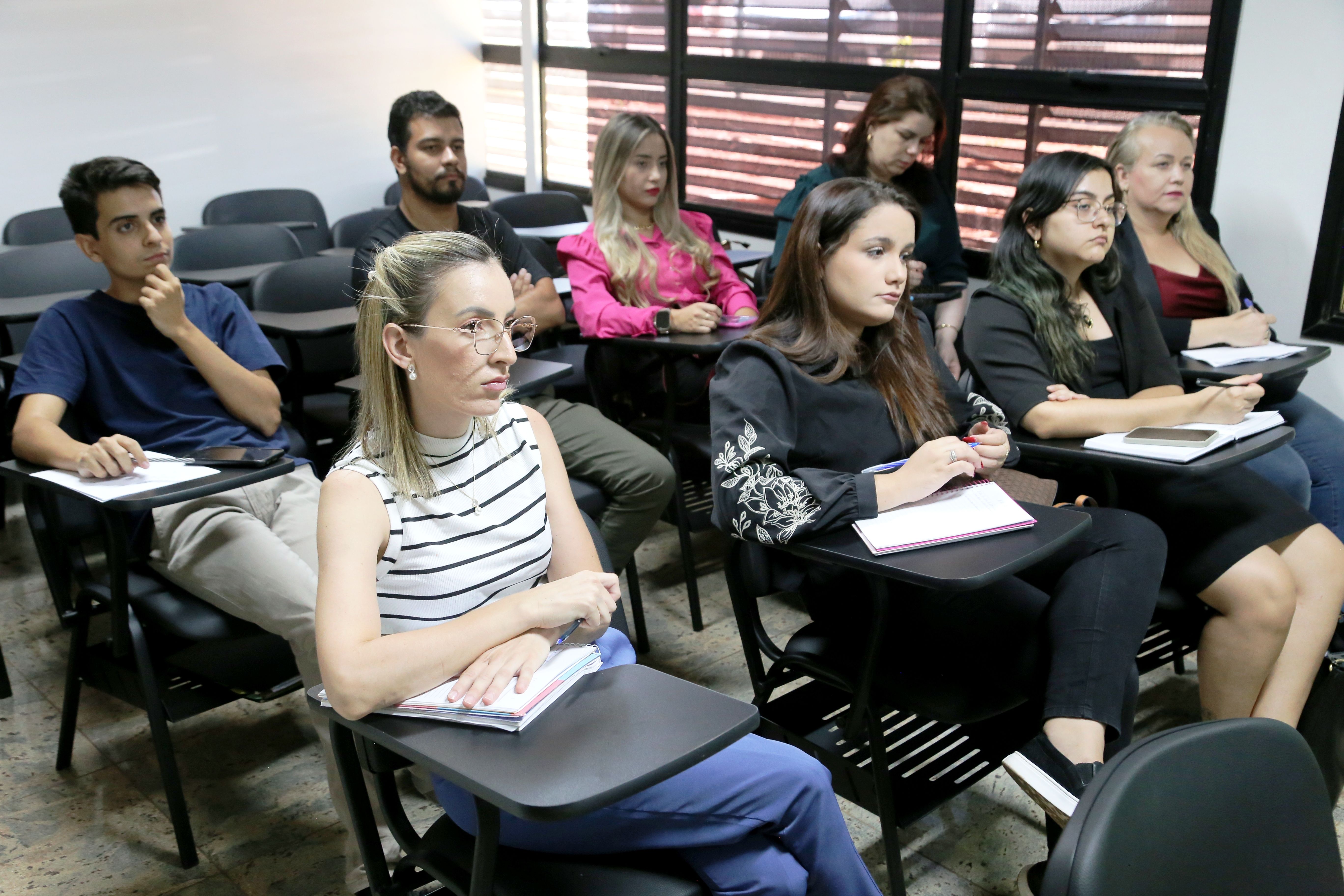 Ao todo, 11 estudantes dos cursos de Direito e Psicologia estão inscritos nas aulas teóricas e práticas