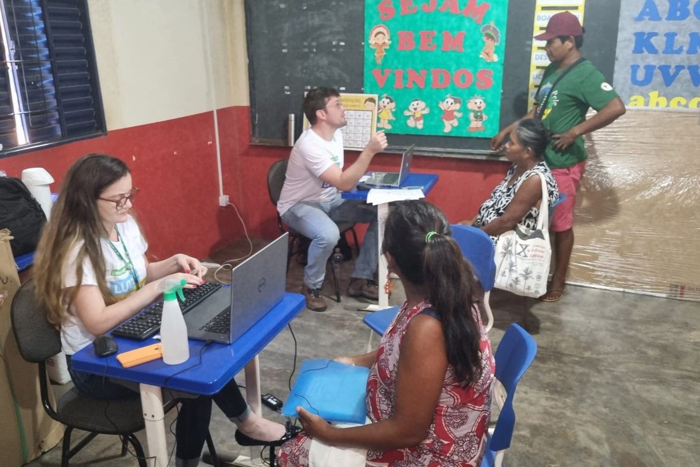 Indígenas da etnia Apinajé da Aldeia Mariazinha buscaram orientação jurídica da Defensoria Pública