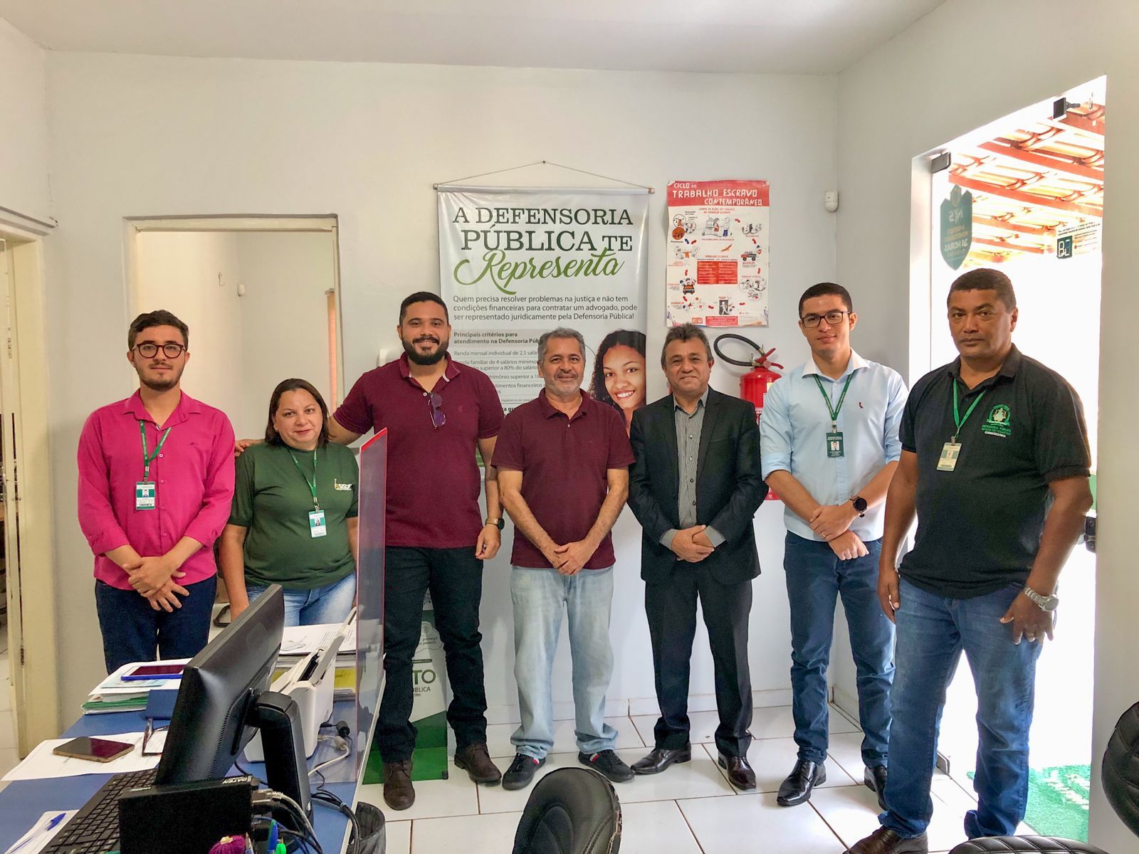 Reunião na DPE de Xambioá