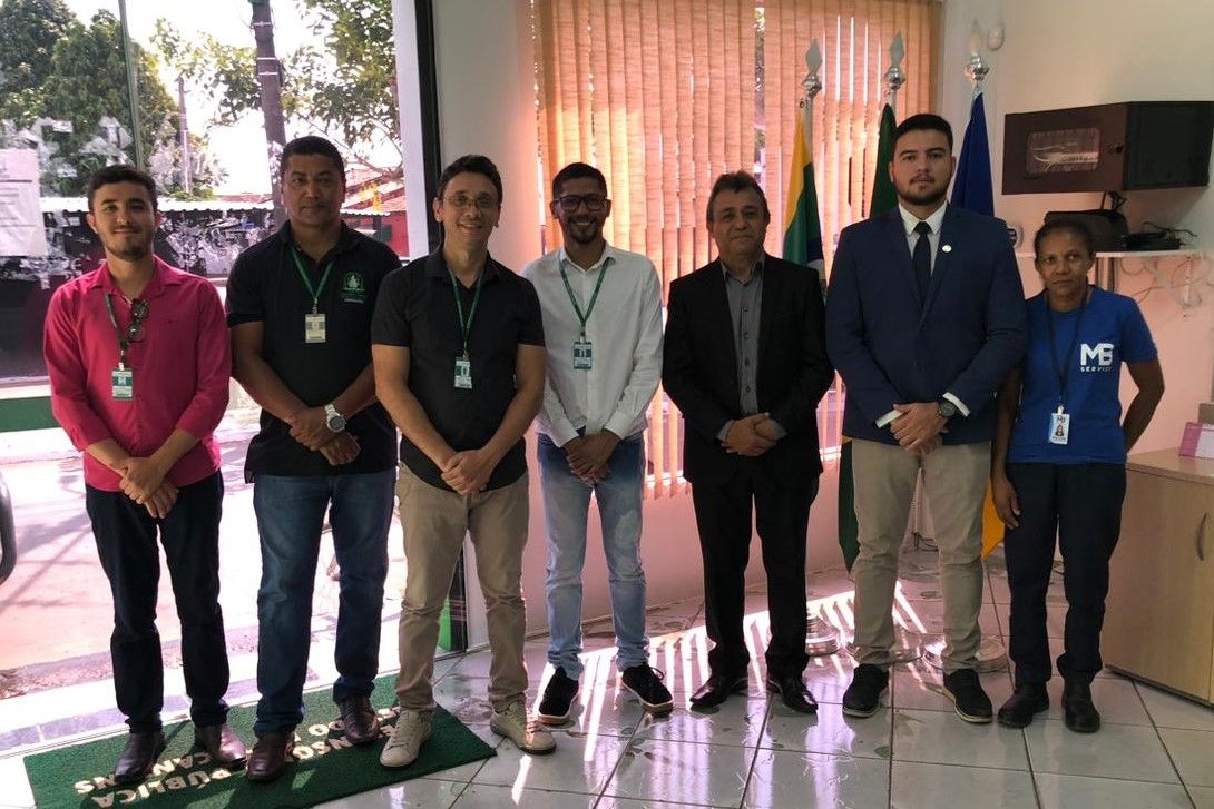 Equipe da Corregedoria e da DPE-TO em Ananás