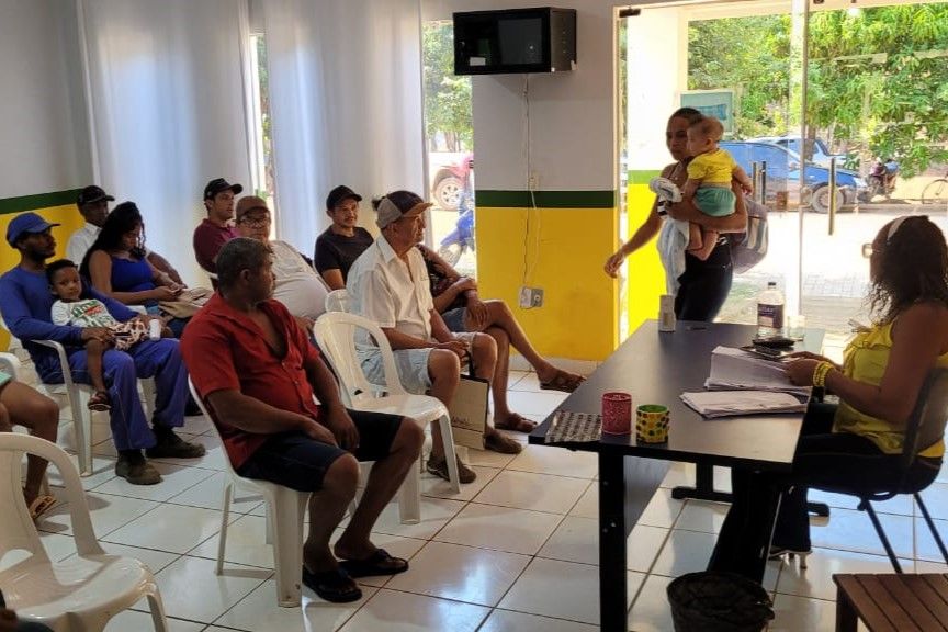Em Almas, os atendimentos foram feitos no CRAS
