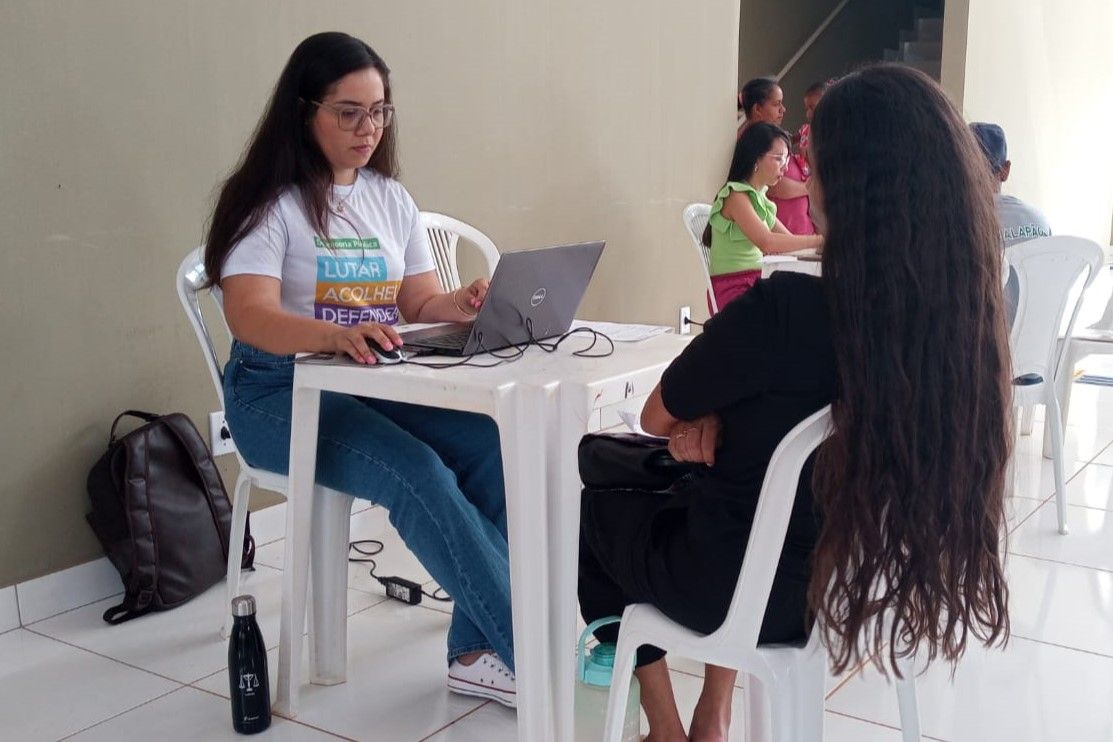 Ação atendeu as pessoas com perfil de assistida da Instituição