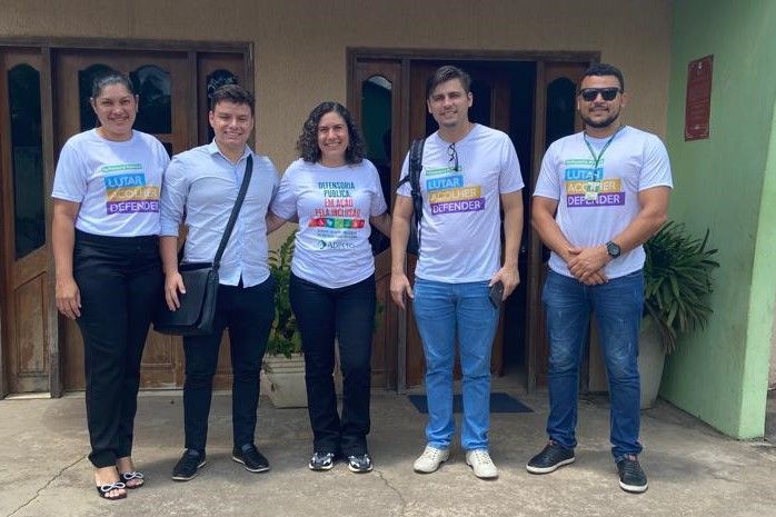 Equipe que atuou no itinerante em Couto Magalhães