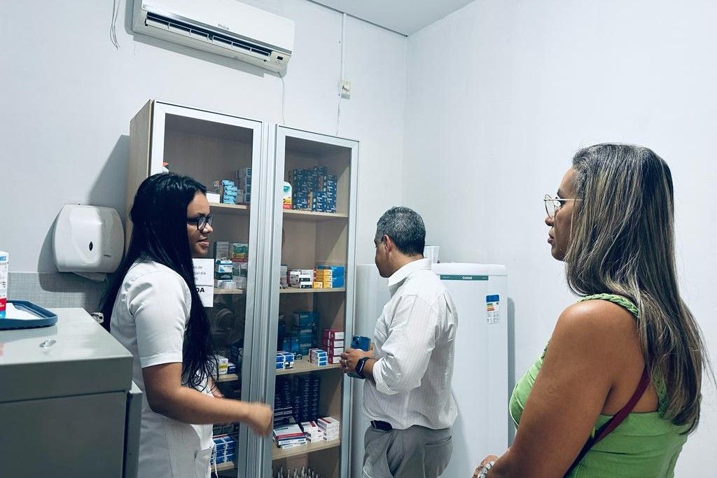 Vistoria na Farmácia Popular de Gurupi