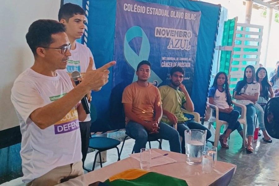 Defensoria Pública esteve presente a convite da Escola
