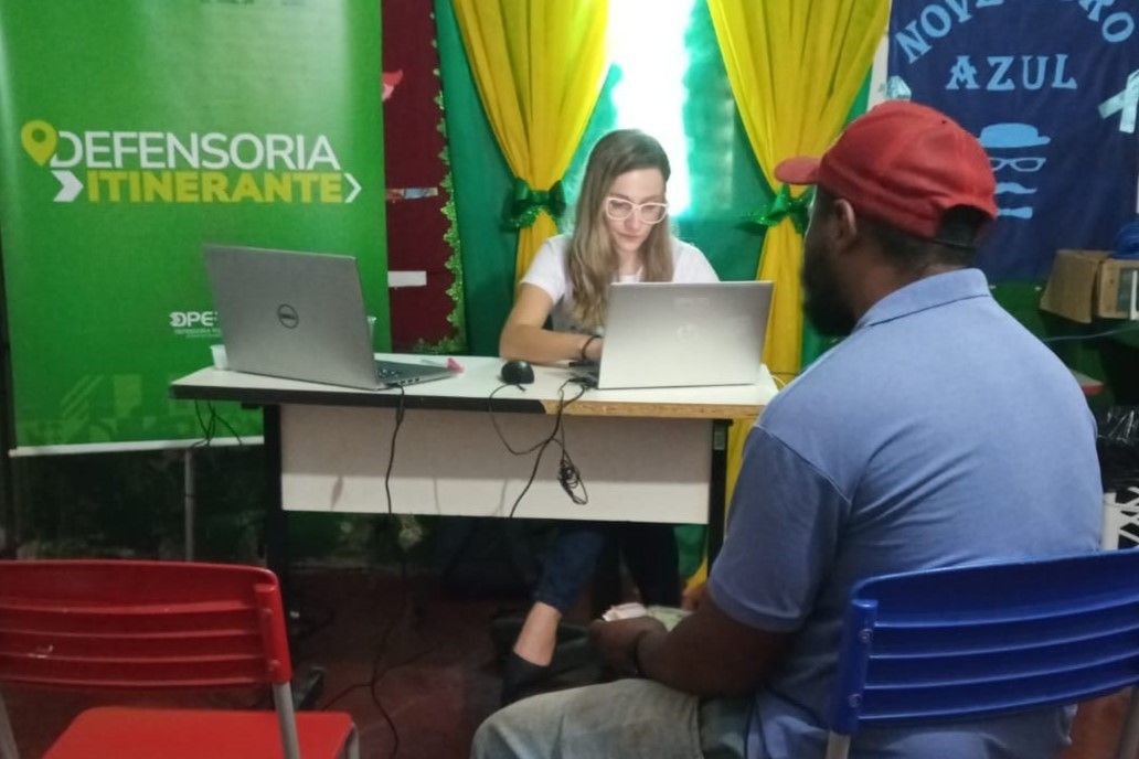 Qualquer pessoa com perfil de assistida pode ser atendida durante os itinerantes da DPE-TO