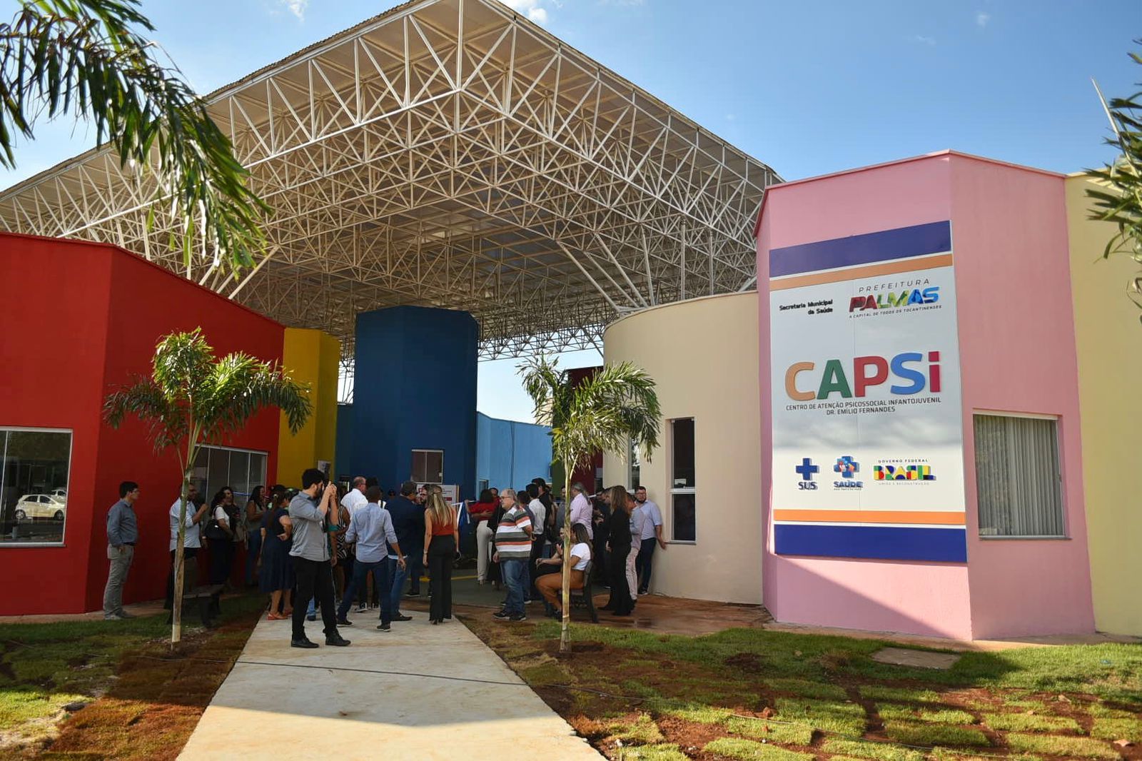O Caps i fica na ACSU-SO 130 (1.301 Sul) e será destinado para atender crianças e adolescentes de até 17 anos com transtornos mentais graves e persistentes