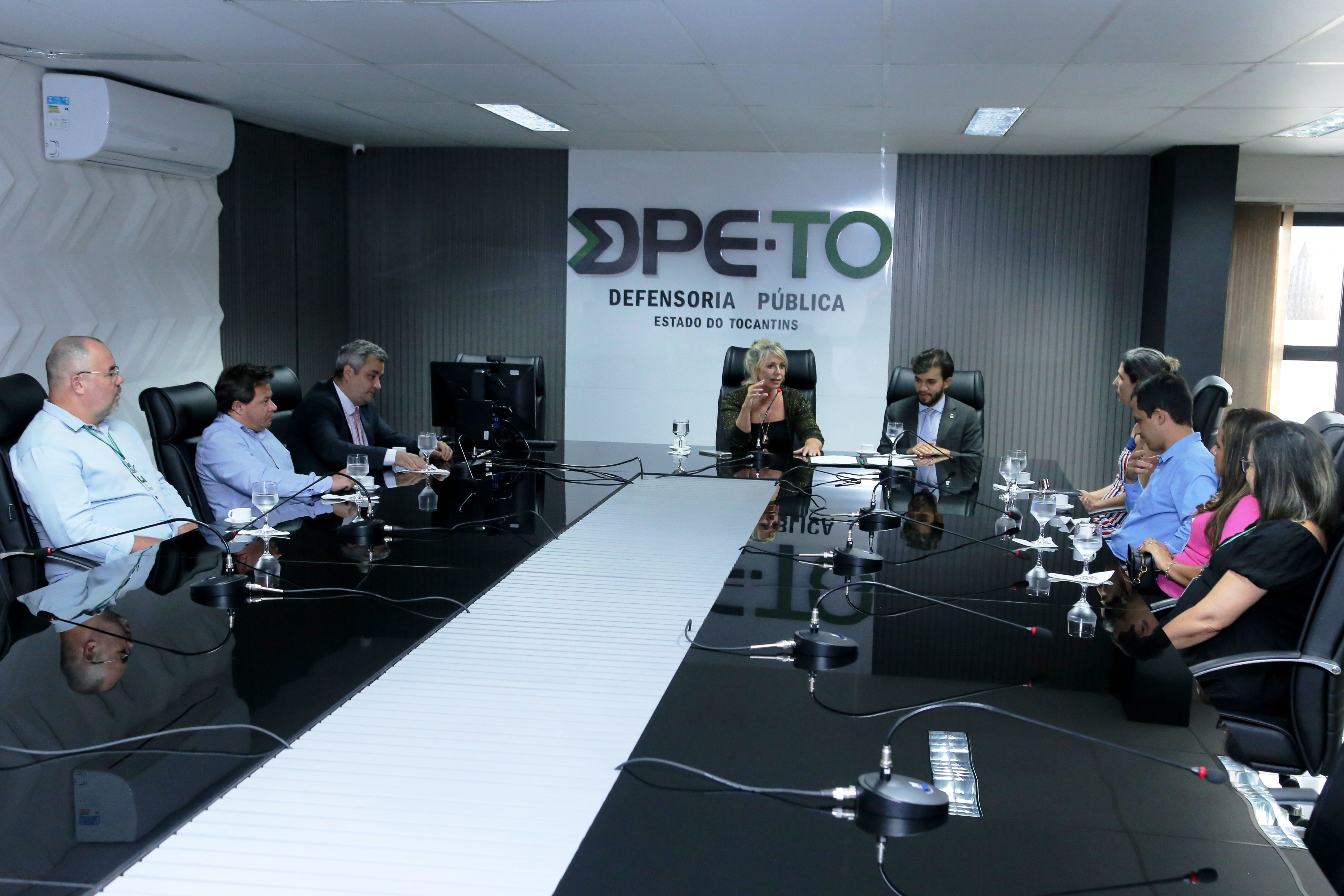 Atividade foi realizada na Sala do Conselho Superior da Instituição em Palmas