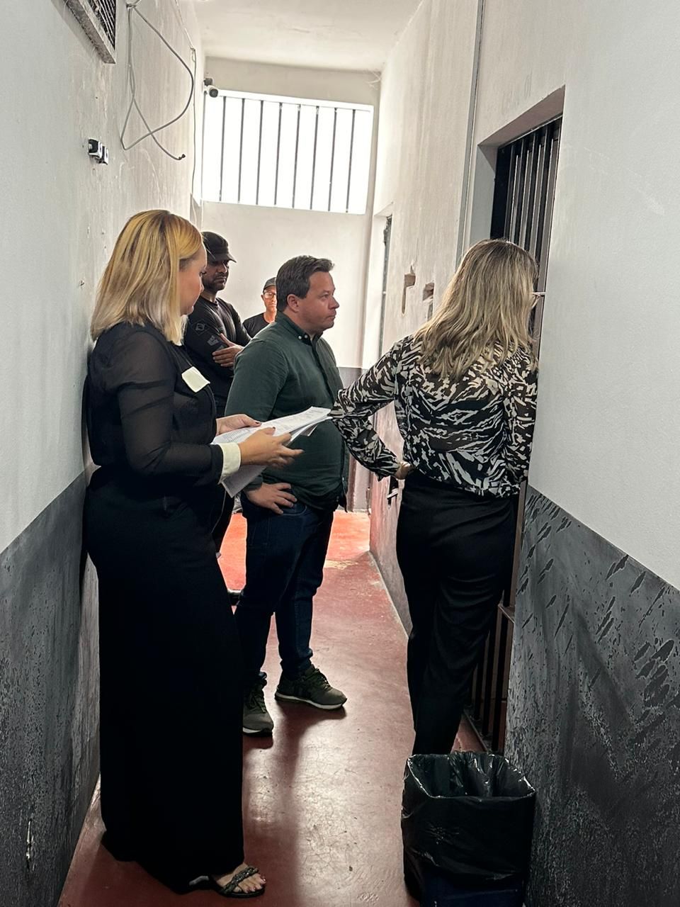Vistoria na unidade penal de Natividade