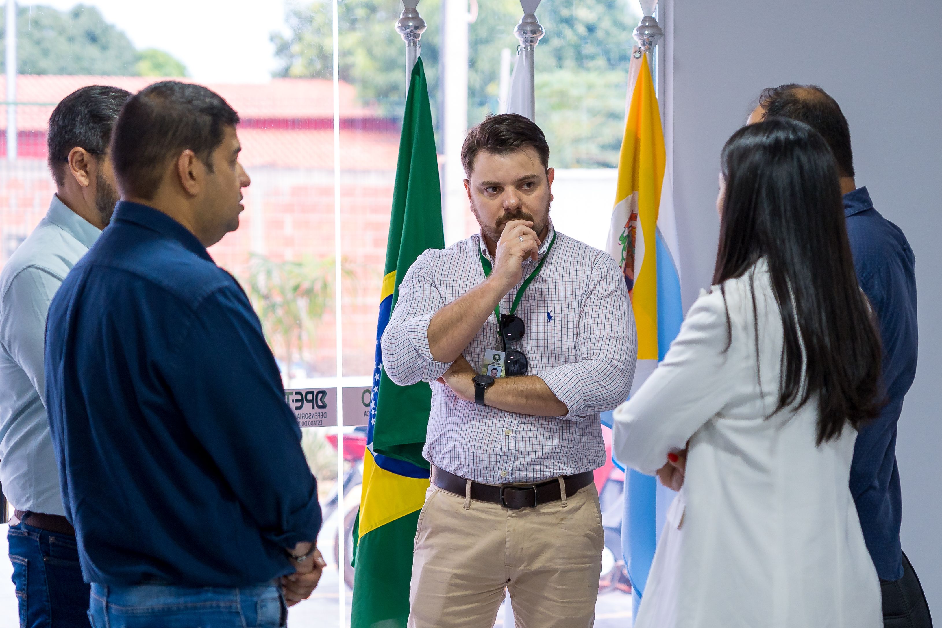 Nas sedes, a equipe da DPE-MS conheceram a estrutura e o espaço dentro dos Econúcleos
