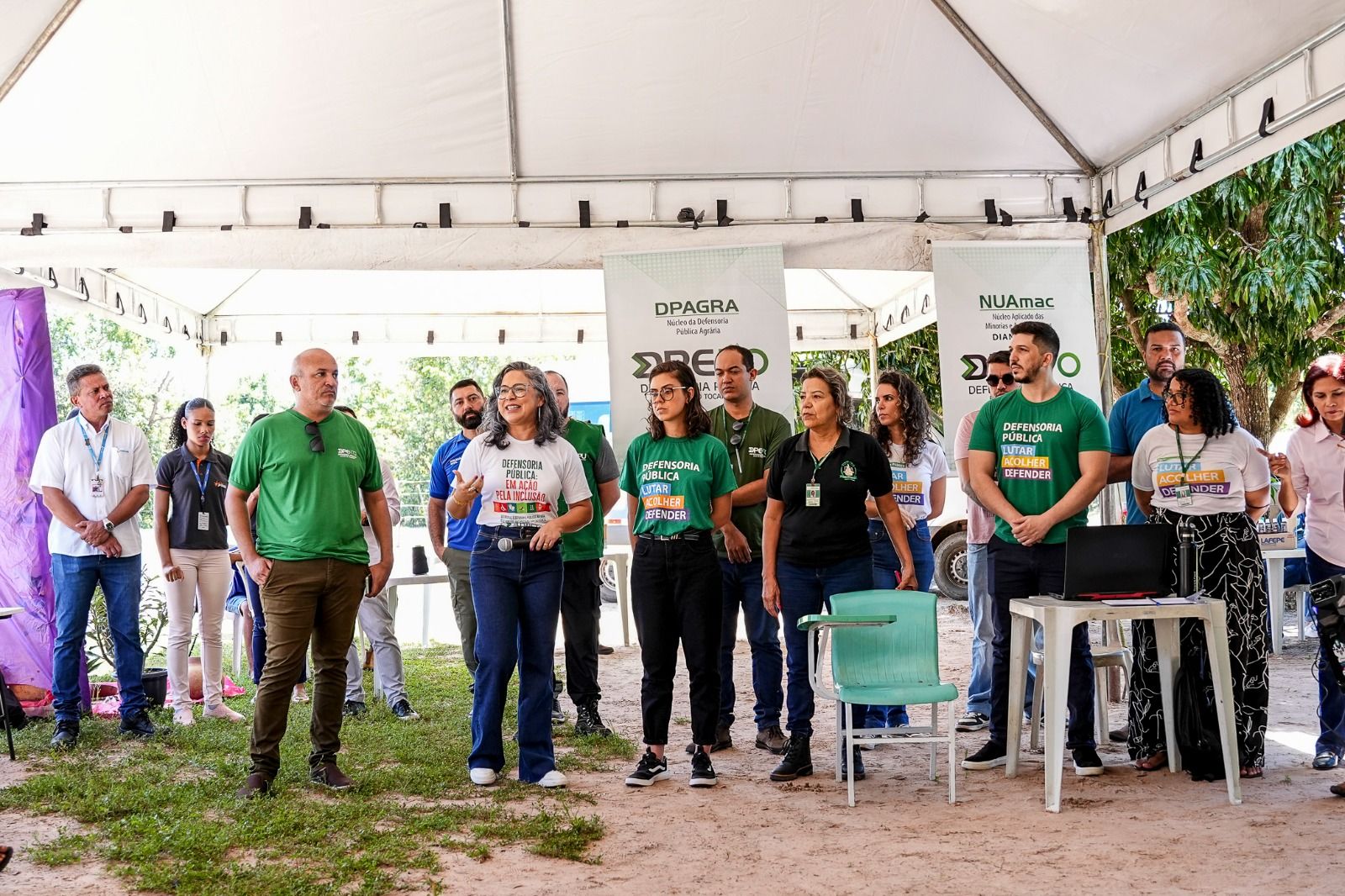 Ação itinerante é uma iniciativa da DPE-TO em parceria com a DPU