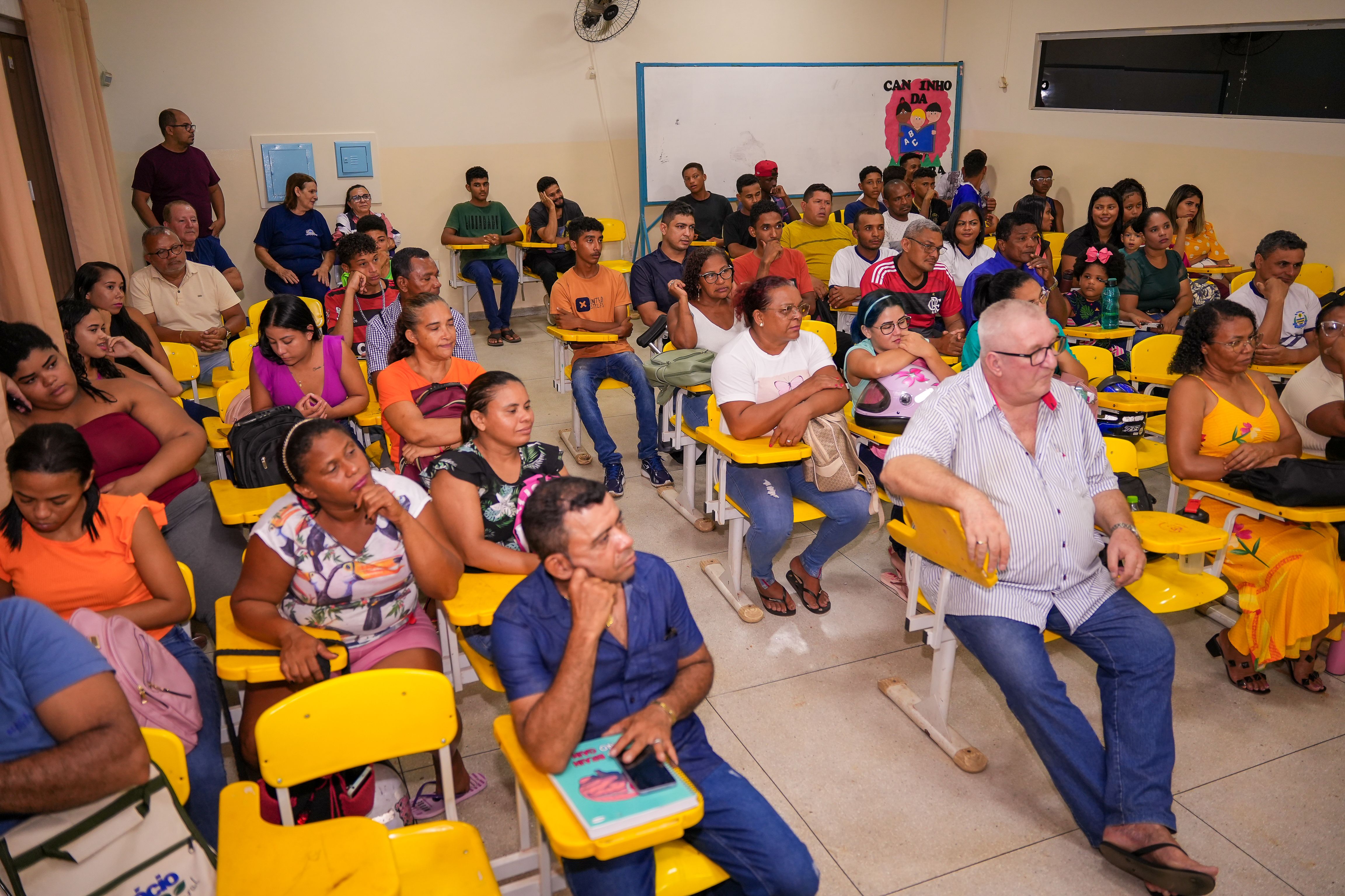 Ação foi realizada na Escola Municipal Jorge Amado, setor Santa Fé, em Palmas