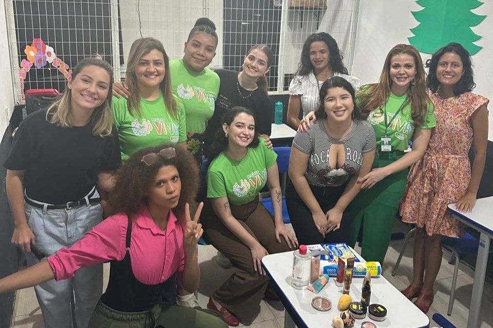 Equipe da DPE-TO e voluntárias que atuaram na ação