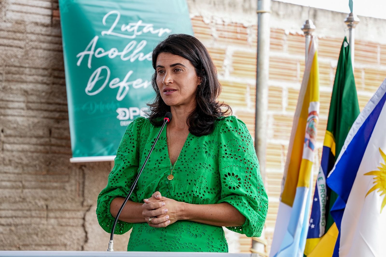 Fabiana Razera disse que deseja que os Econúcleos se tornem não apenas locais de assistência, mas símbolos de esperança, justiça e progresso