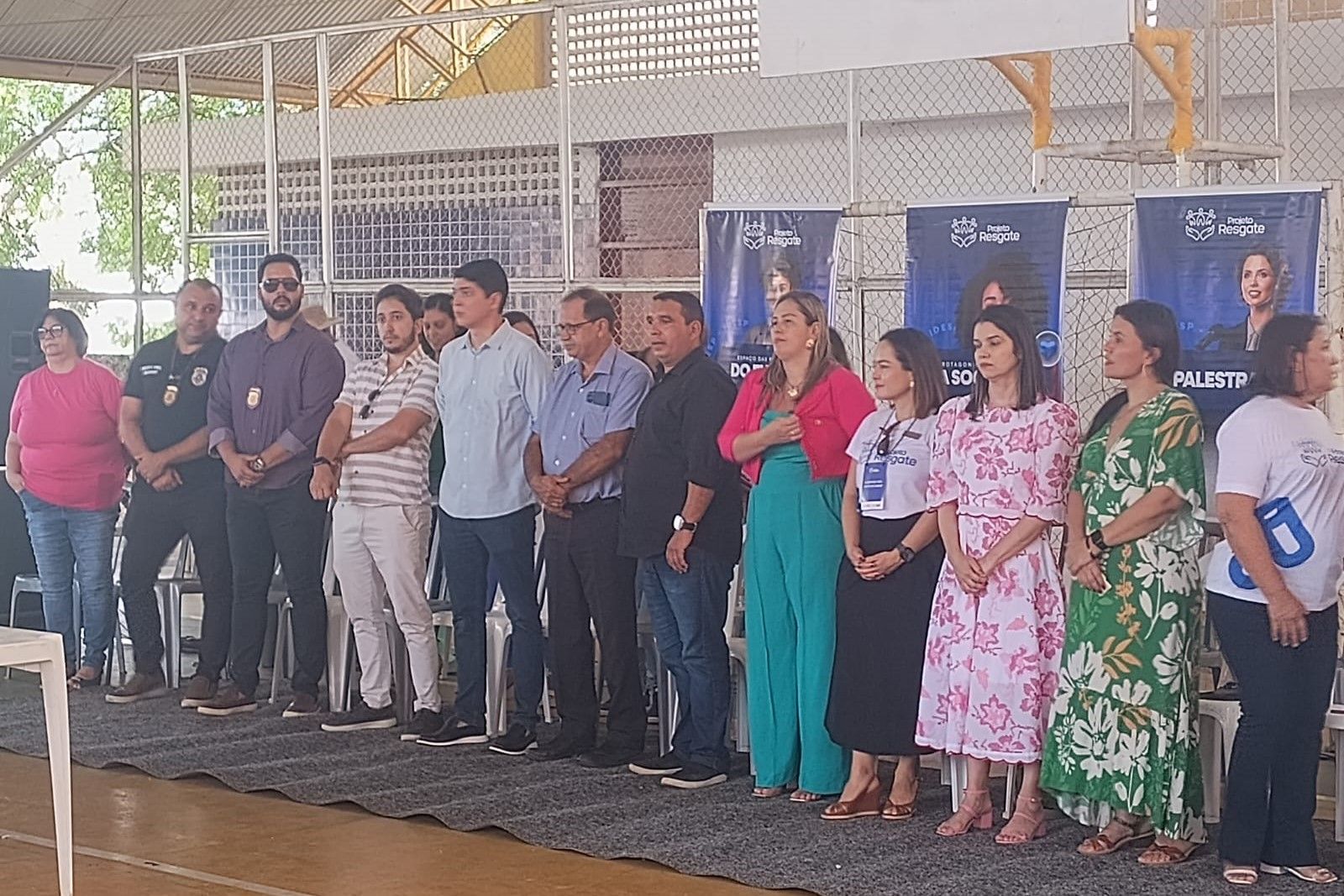 Defensoria Pública integrou o palco de autoridades durante a abertura das atividades