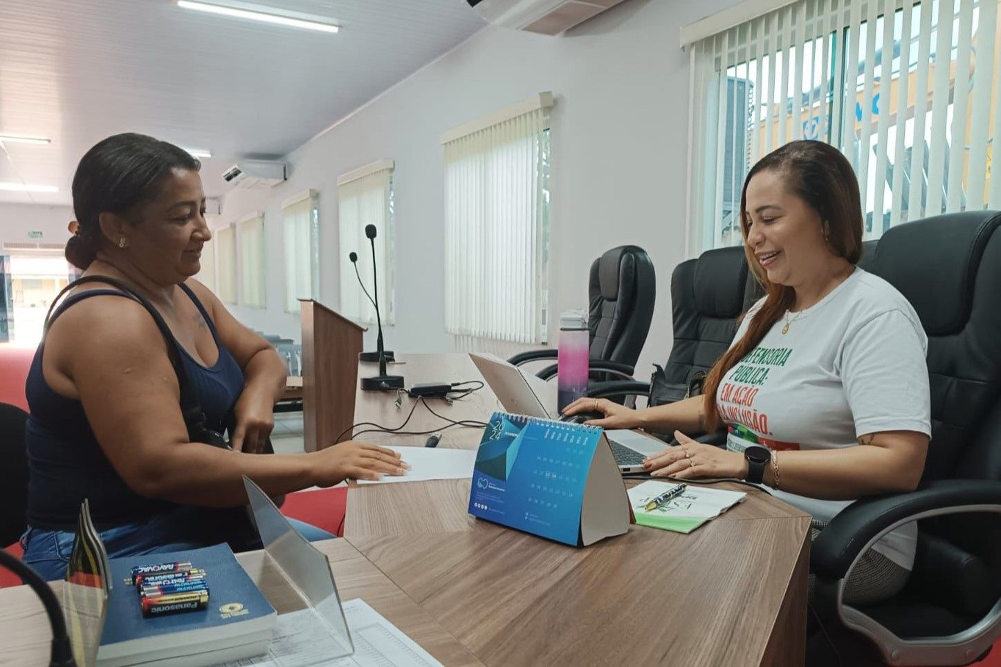 Atendimento em Santa Rita do Tocantins, na sexta-feira, 22
