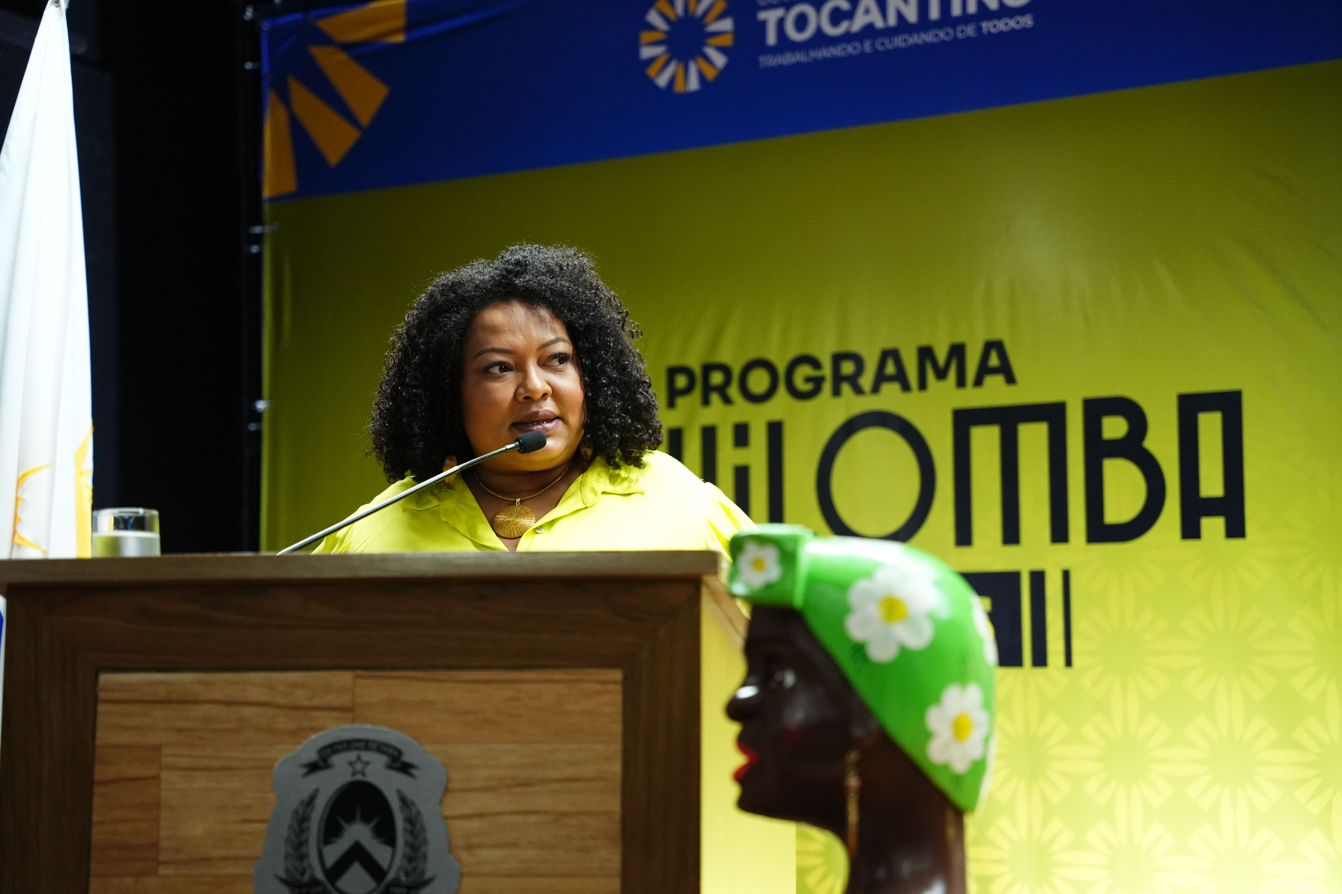 Cida Souza, coordenadora da Coeqto-TO