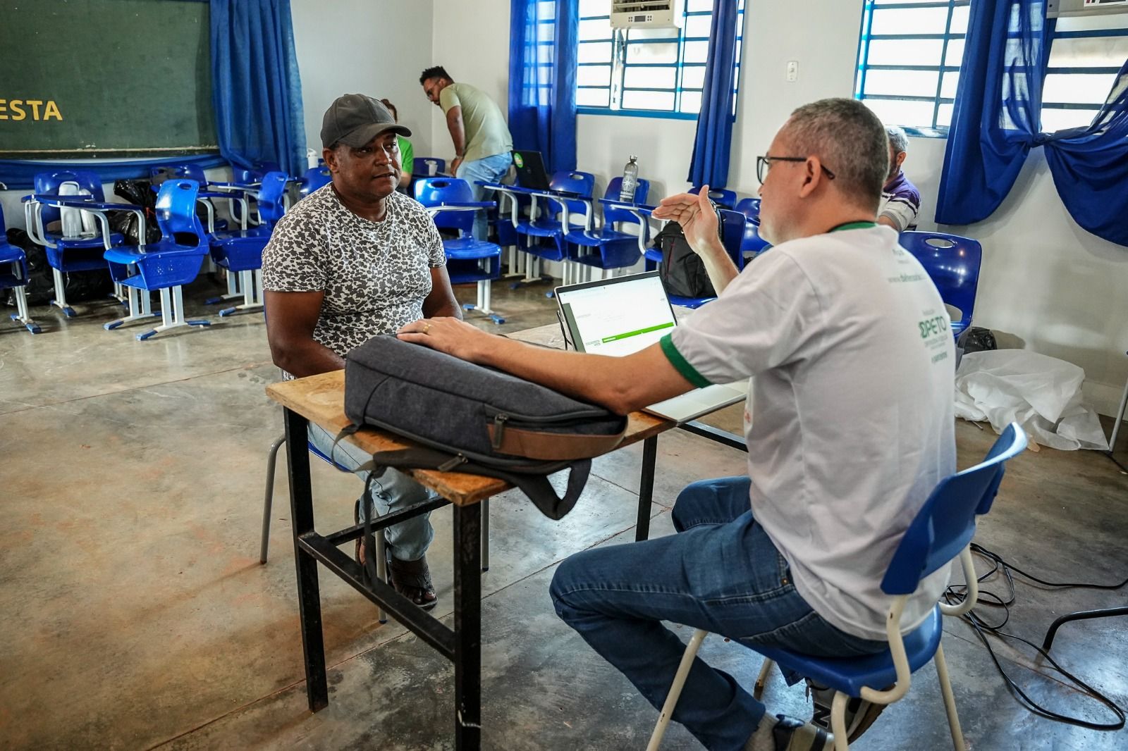 Durante o itinerante são atendidas demandas em todas as áreas de atuação da Defensoria Pública