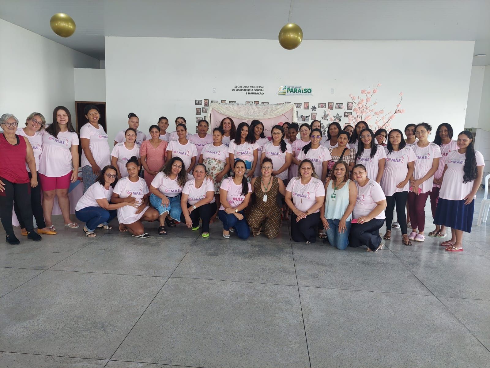 Participantes da roda de conversa com a psicóloga da DPE-TO Nilda Belo