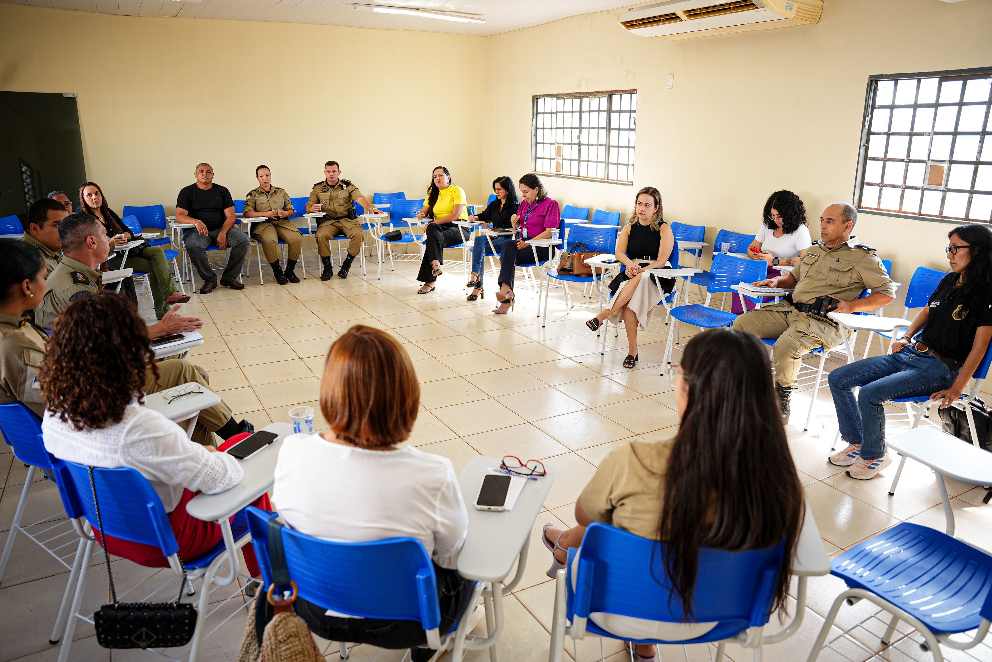 Reunião foi realizada na sede do 6º BPM, setor Morada do Sol, em Palmas