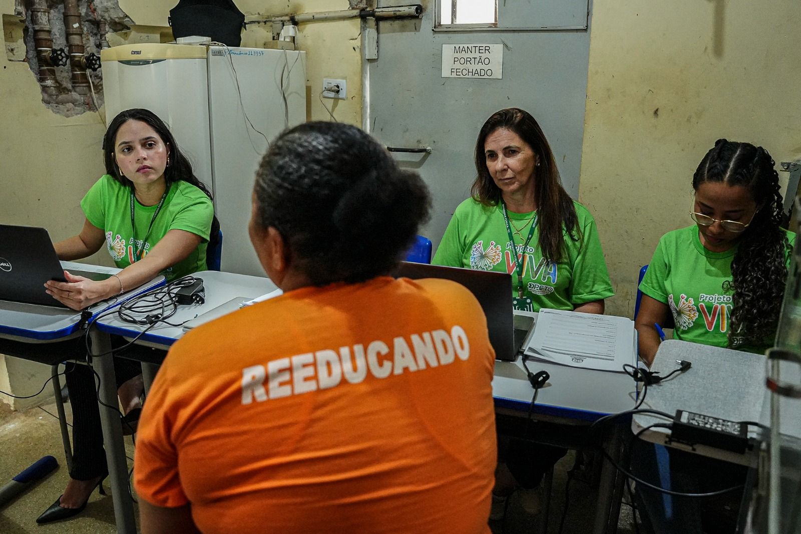 Todas as mulheres presas da unidade foram atendidas por meio do projeto Viva