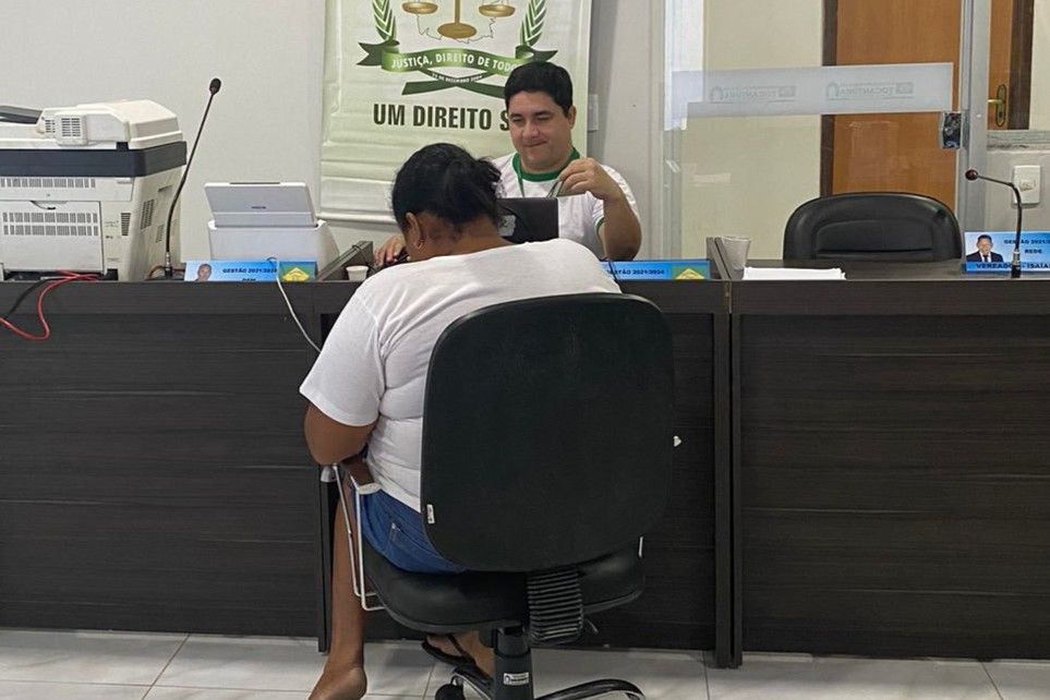 Atendimentos foram realizados na Câmara Municipal de Tocantínia