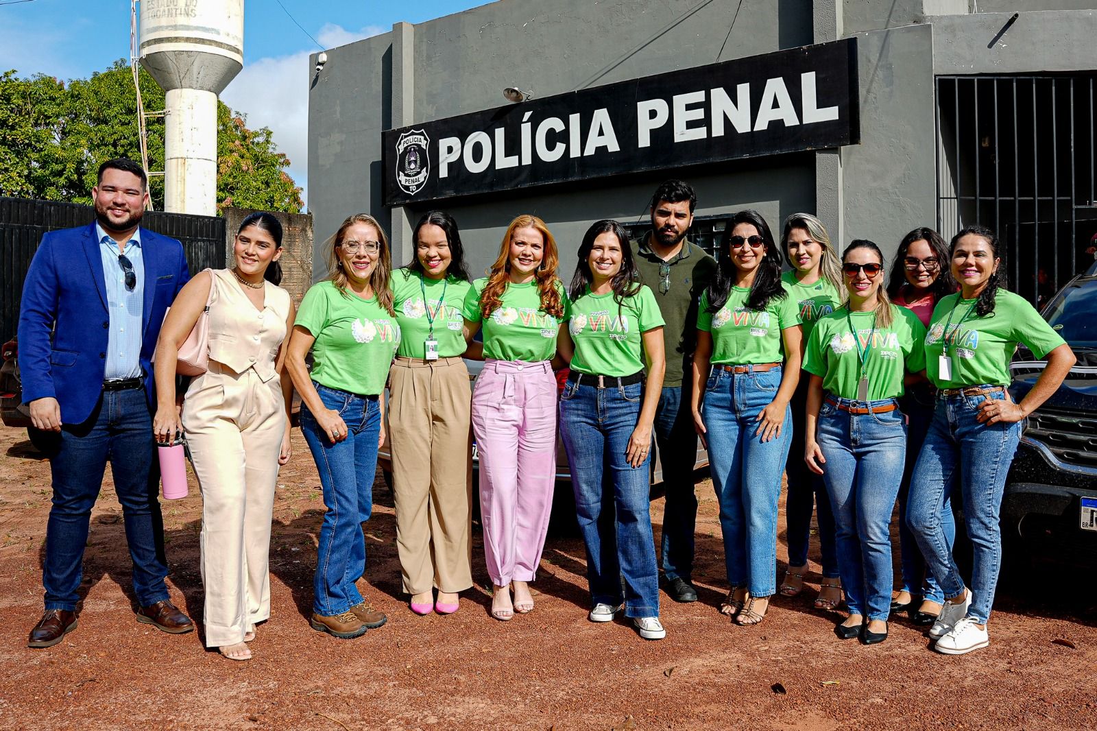 Equipe da Defensoria Pública que atuou na ação em UPF de Ananás