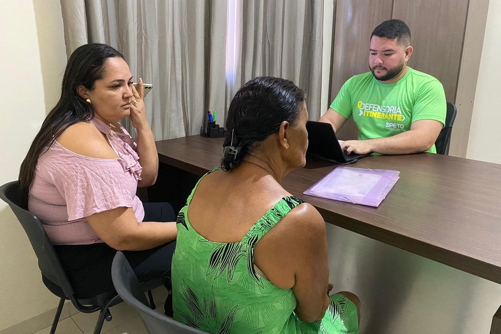 Atendimentos foram feitos por profissionais da DPE-TO de Araguaína