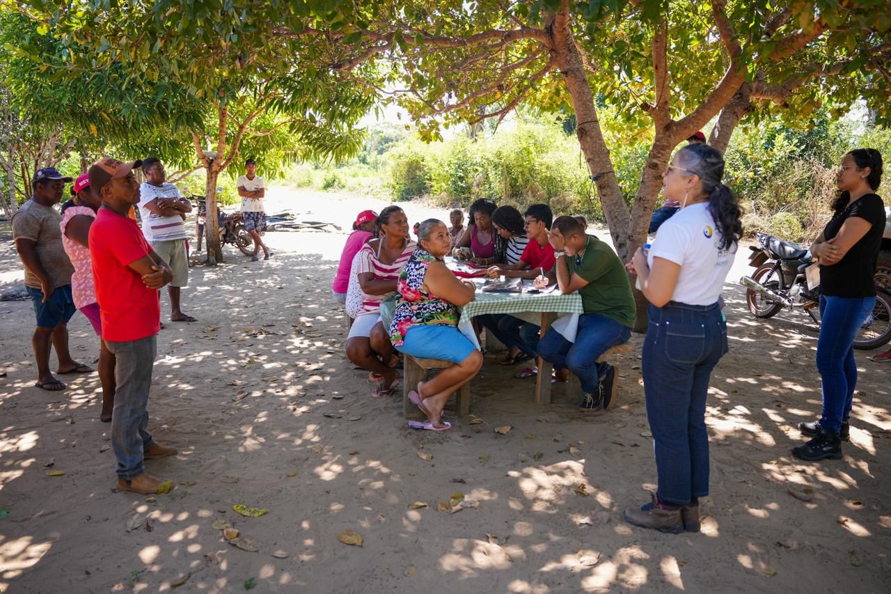 Reunião no assentamento Padre Josimo, em Carrasco Bonito