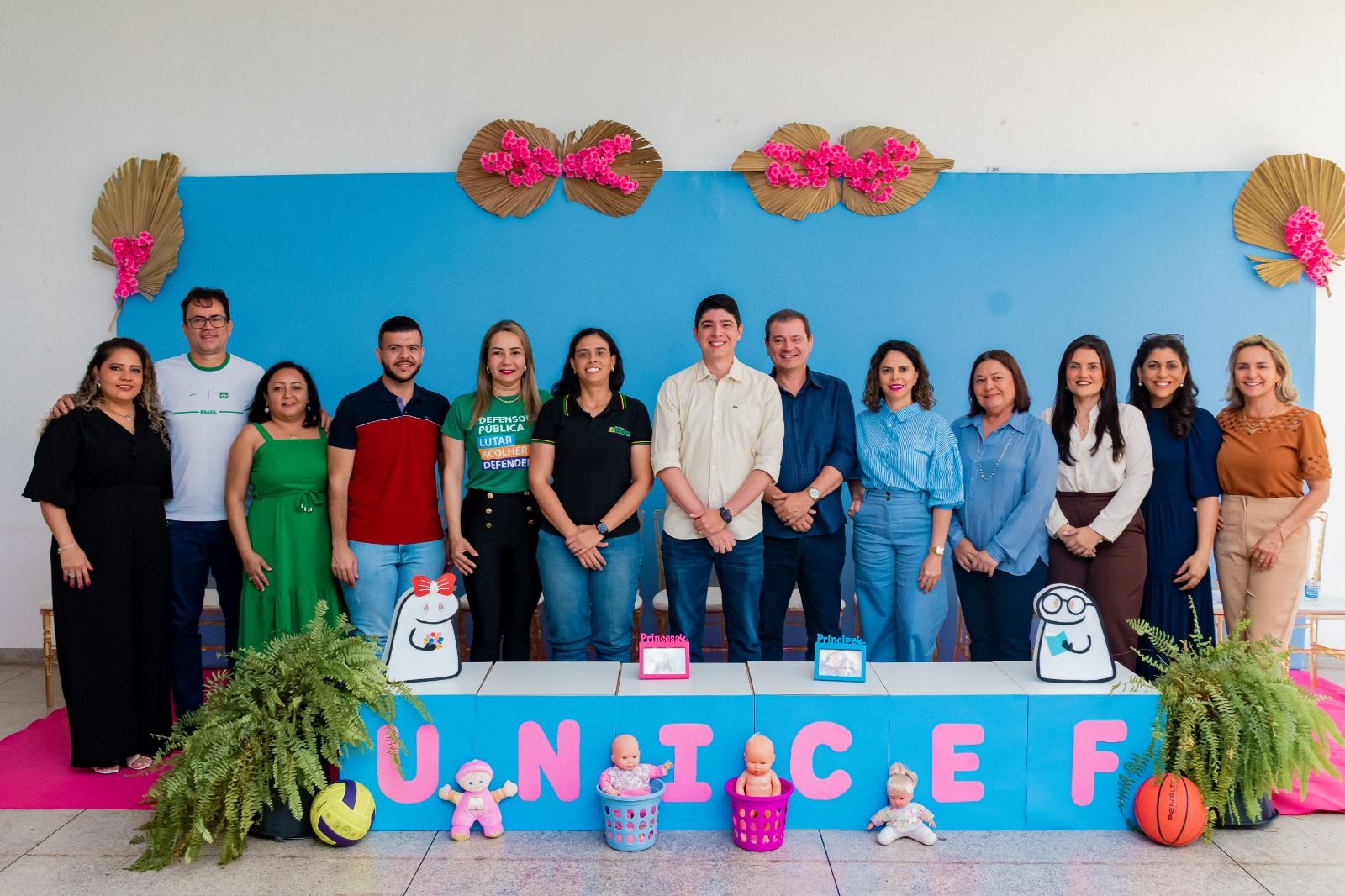 O evento foi realizado pelo Fundo das Nações Unidas para a Infância