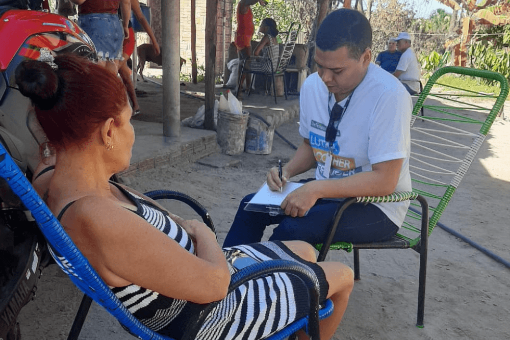 Foram realizados atendimentos jurídicos sociais aos moradores do local
