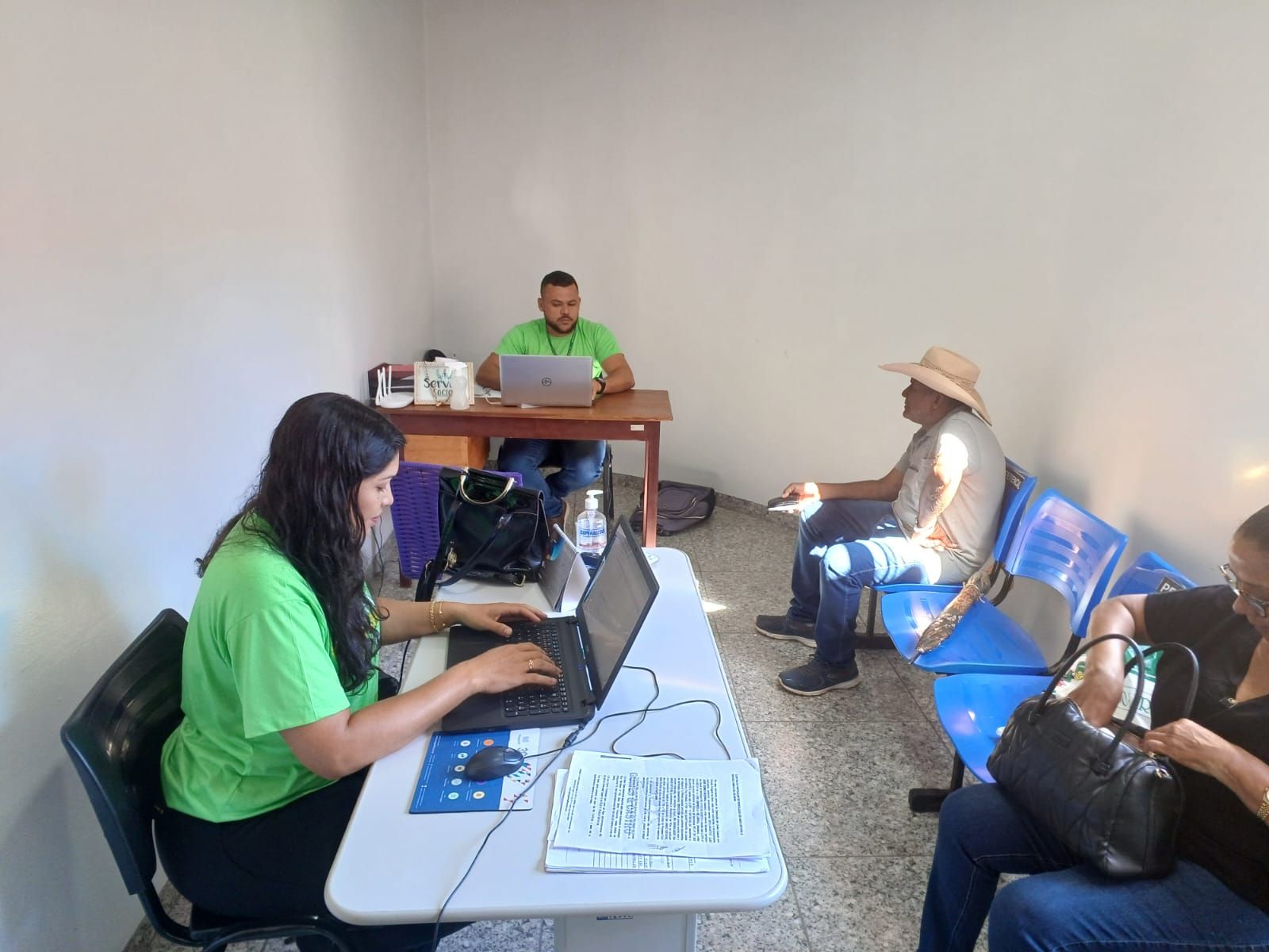 Atendimento no Cras de Couto Magalhães