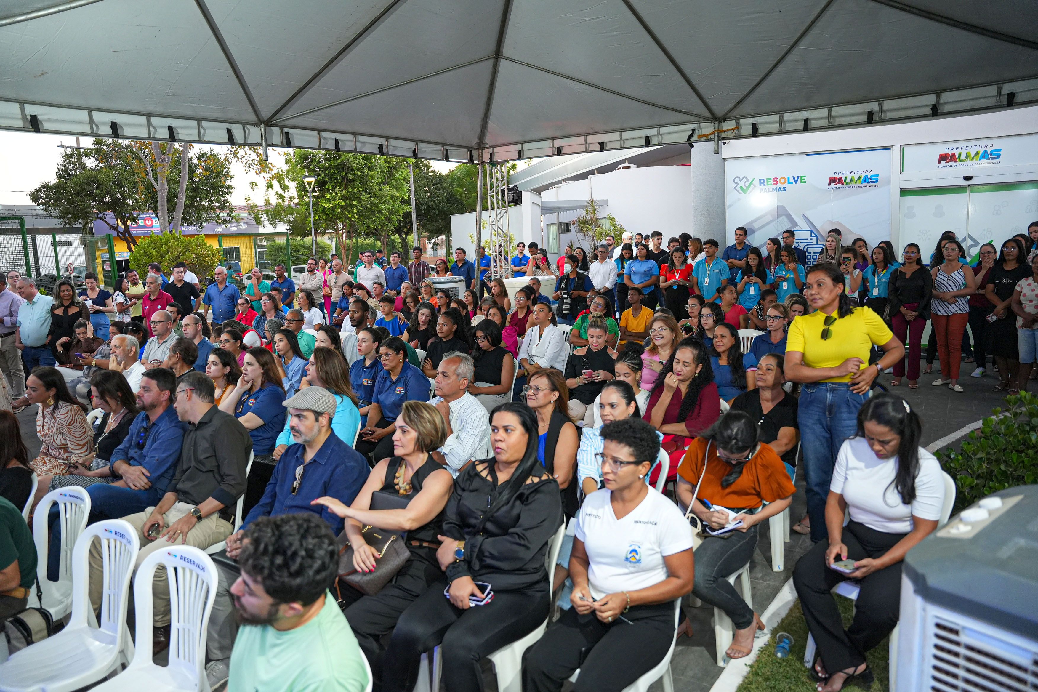 Resolve Palmas de Taquaralto foi reinaugurado com a presença de moradores da região