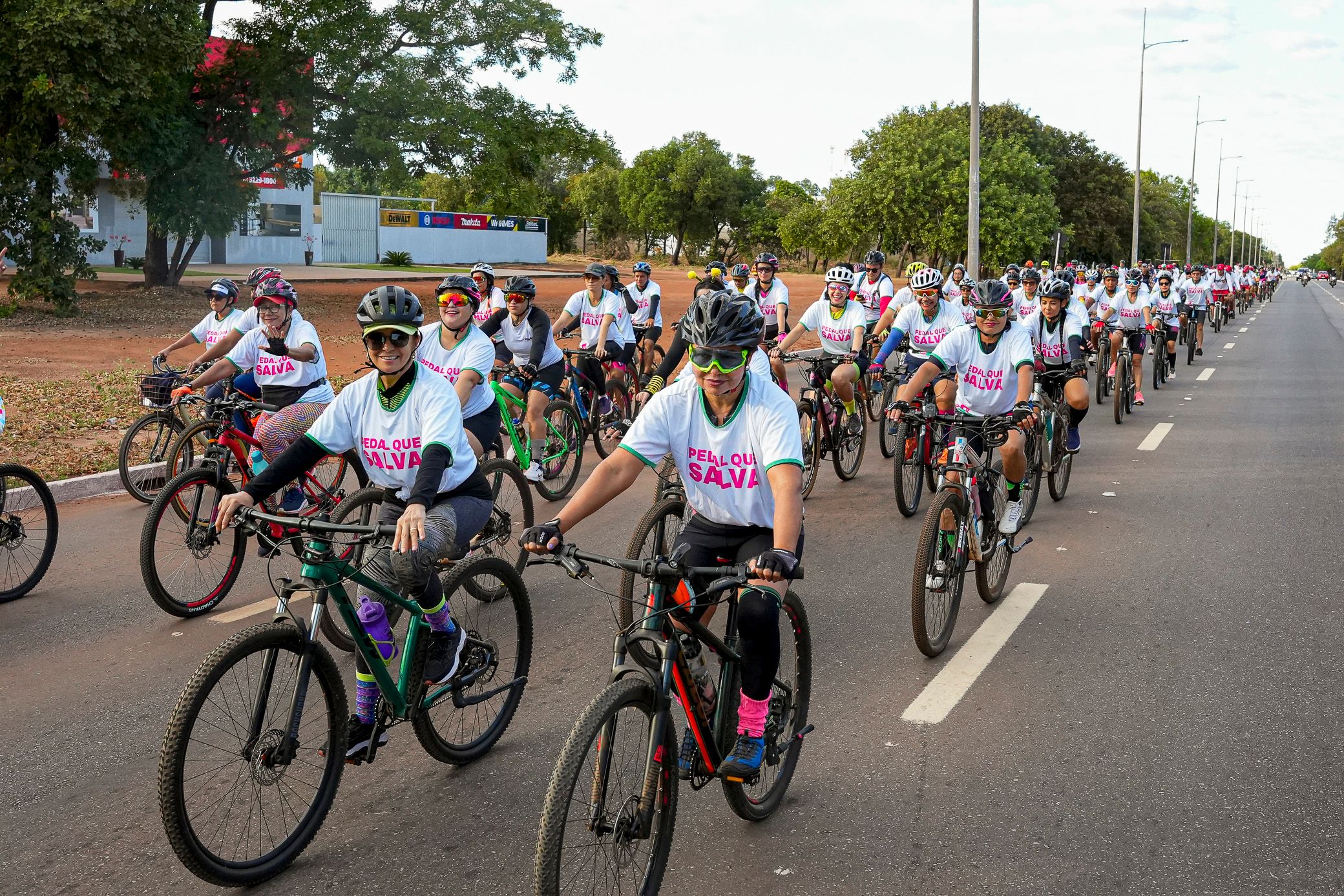 Passeio foi realizado em prol da construção da Associação de Combate ao Câncer Palmas para a Vida, entidade vinculada ao Hospital de Amor Tocantins
