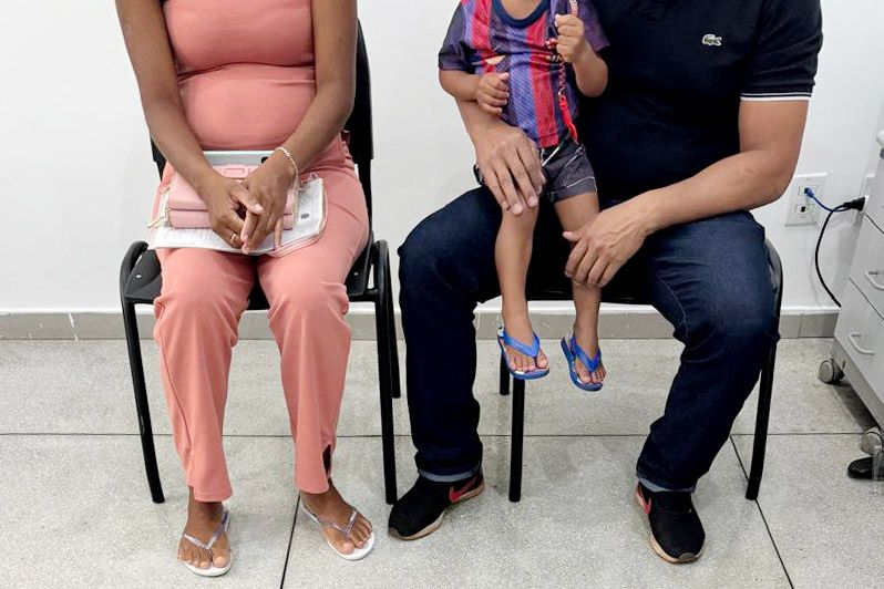 Mutirão é realizado por meio do projeto "Meu Pai Tem Nome"