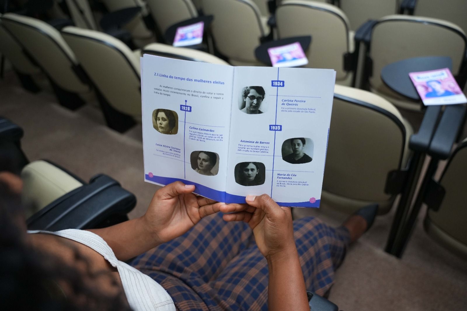Cartilha mostra representatividade feminina na política