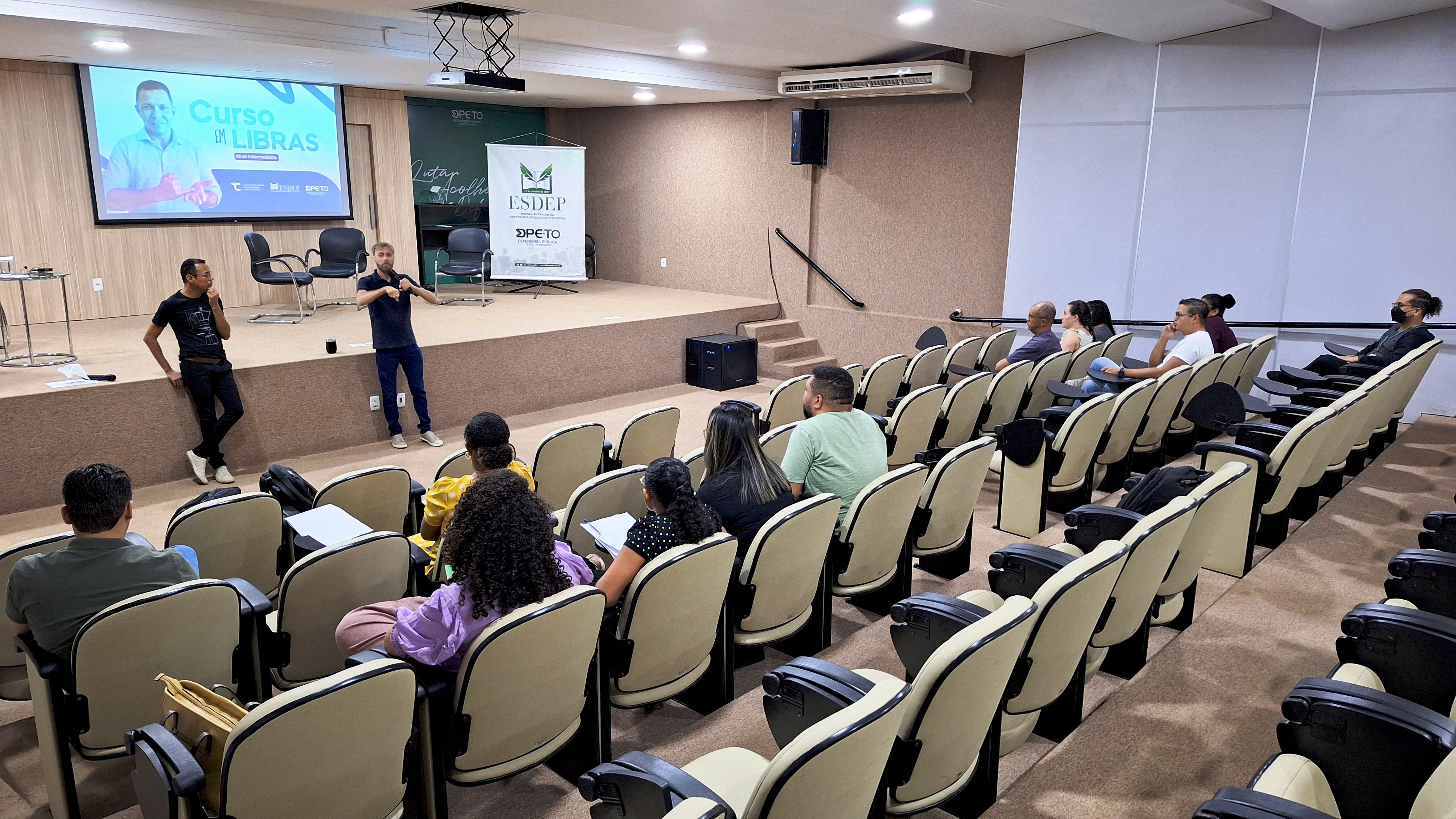 Capacitação foi realizada entre os dias 9 e 13 de setembro no auditório da DPE-TO em Palmas