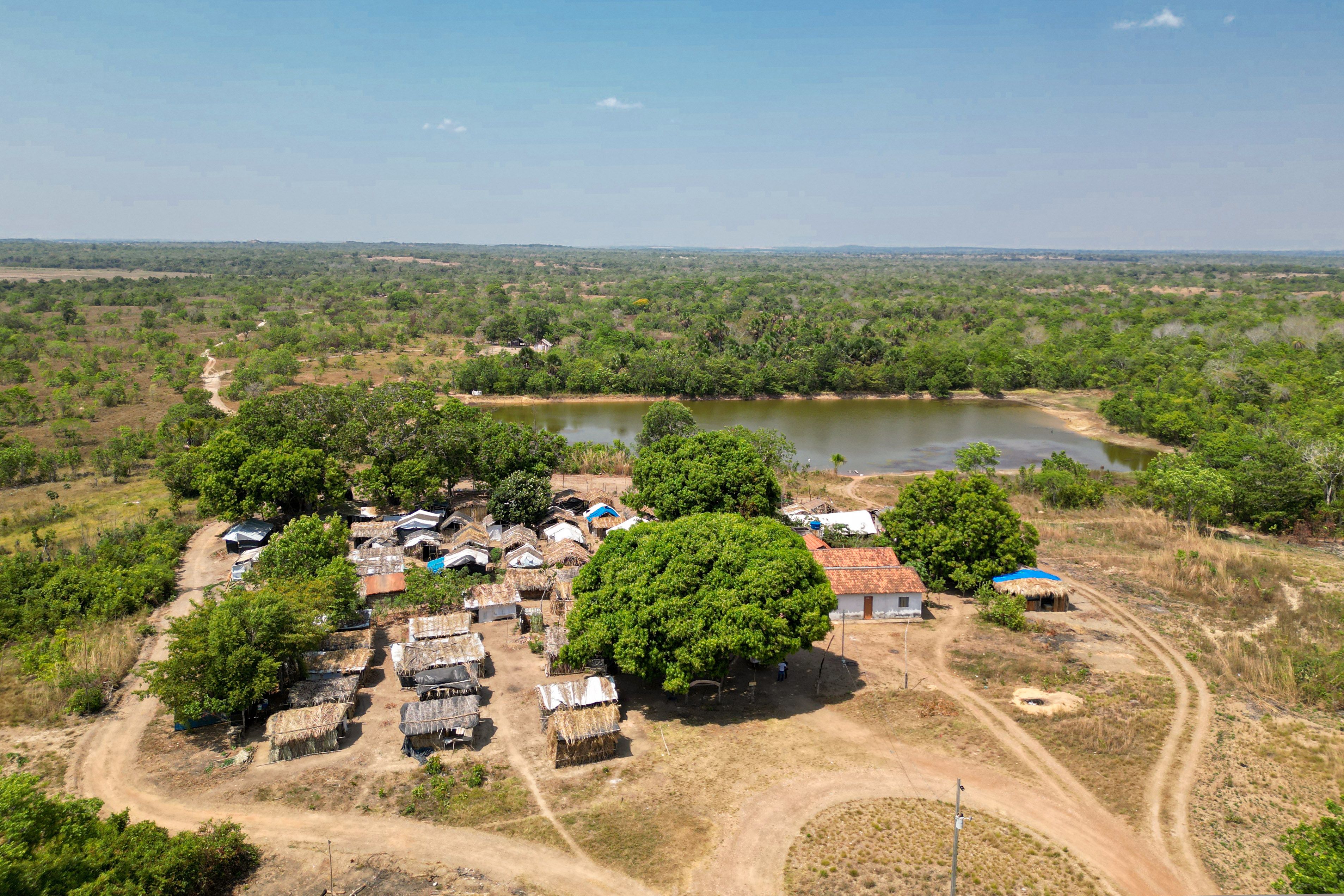 Acampamento Sol Nascente está localizado no município de Couto Magalhães