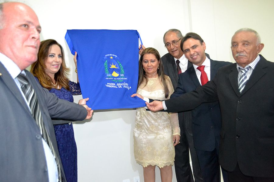 Defensor público geral, Marlon Costa Luz Amorim  participa da inauguração do novo Fórum da Comarca de Araguatins