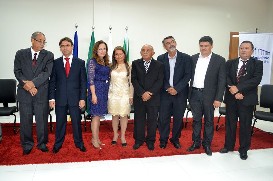 Defensor público geral, Marlon Costa Luz Amorim  participa da inauguração do novo Fórum da Comarca de Araguatins