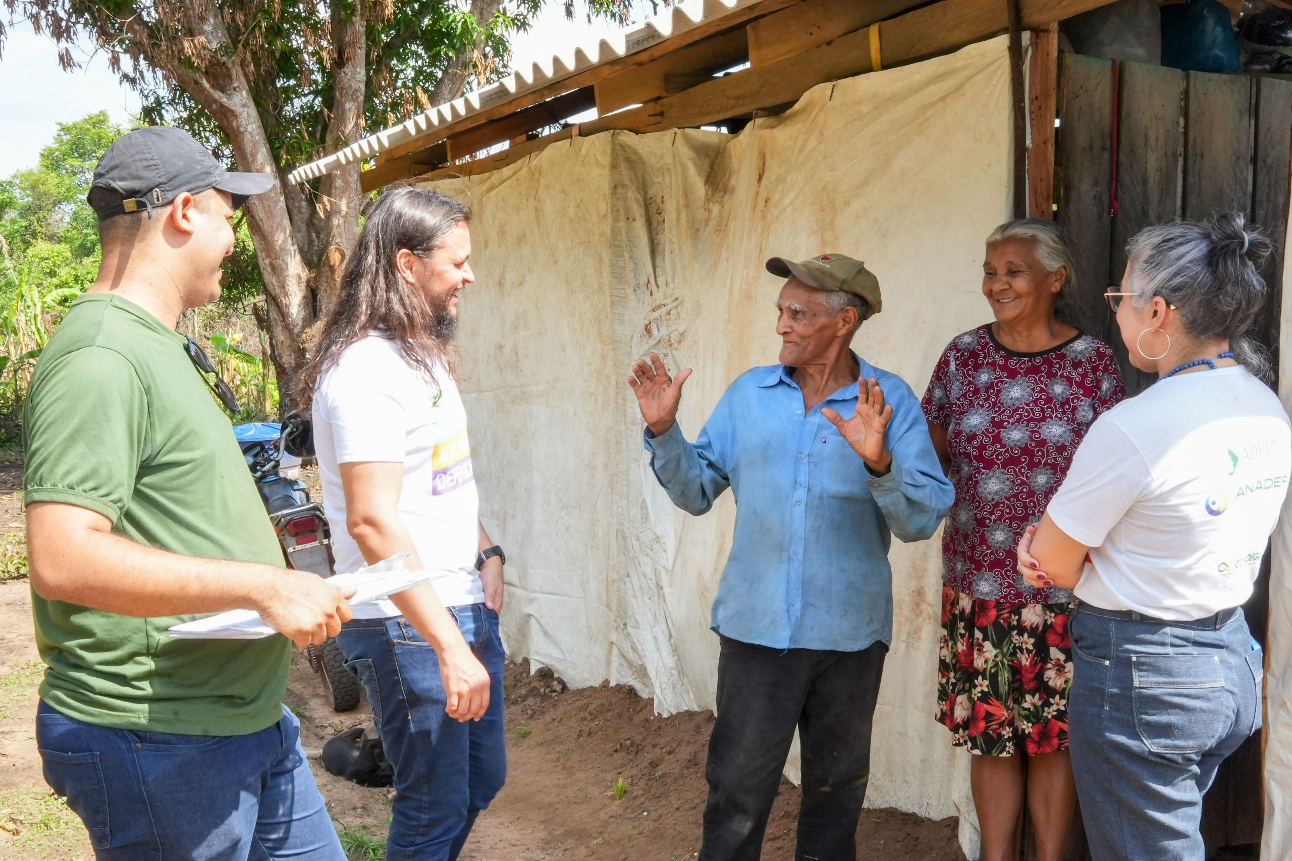 Equipe da Defensoria conversou com moradores da região