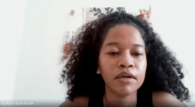 Aline Sousa pontuou que a falta de acesso à moradia é resultado da ineficiência das políticas urbanas e habitacionais