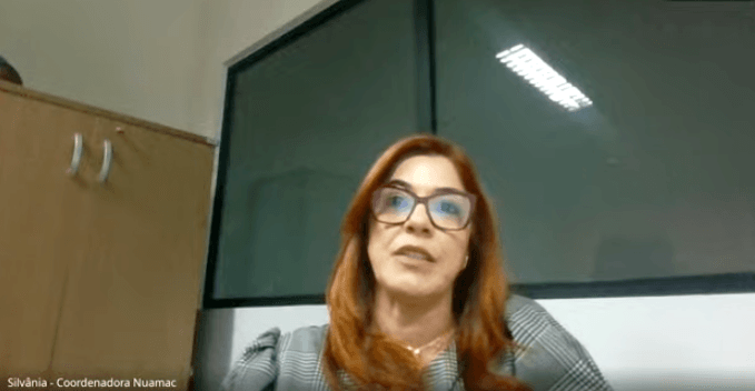 Silvânia Pimentel reforçou que refletir coletivamente sobre a temática proposta é fundamental para a construção de uma sociedade mais justa