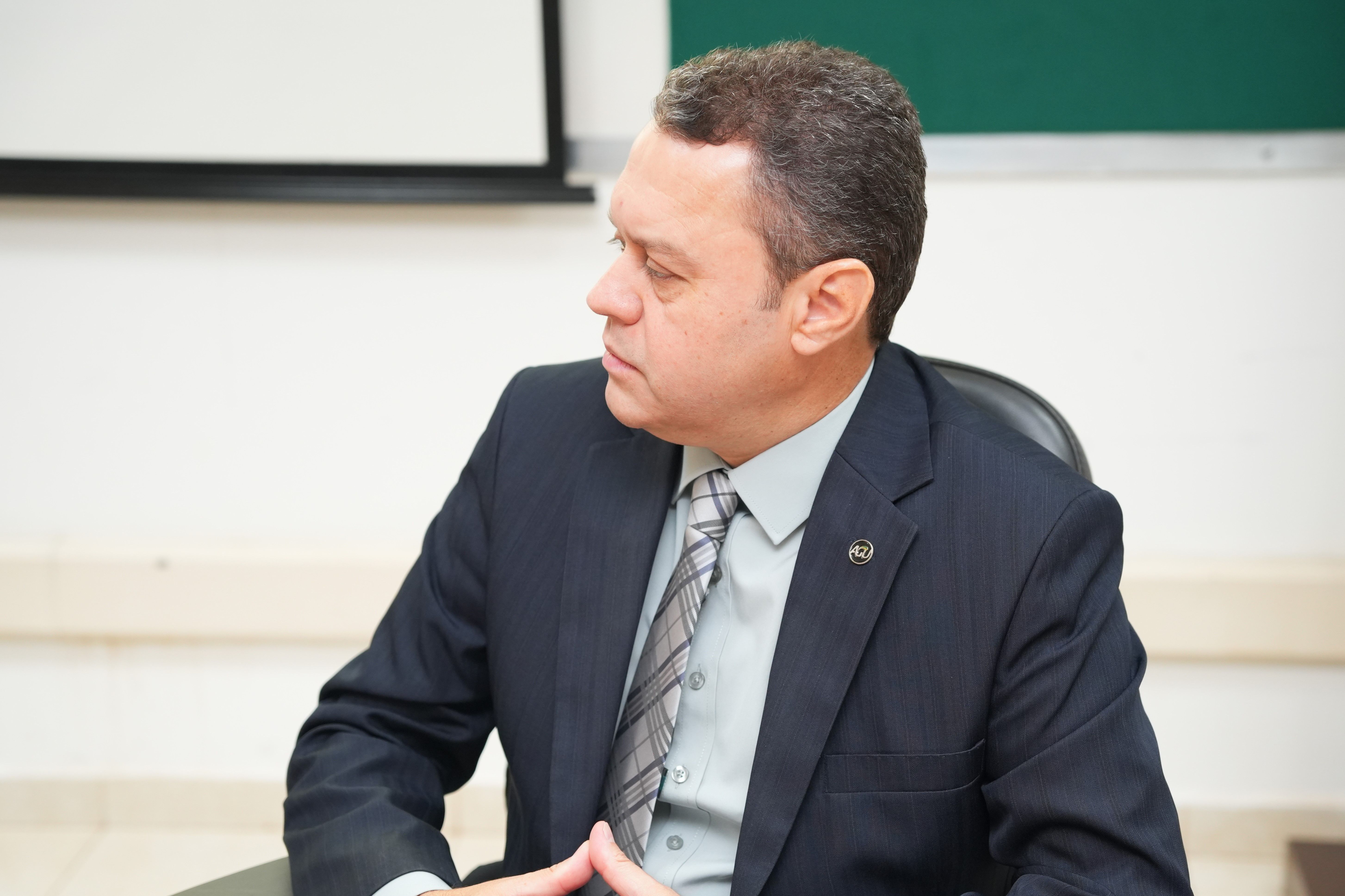 Participou também o Chefe da Procuradoria Federal Junto ao Instituto Federal do Tocantins, Eduardo Prado dos Santos
