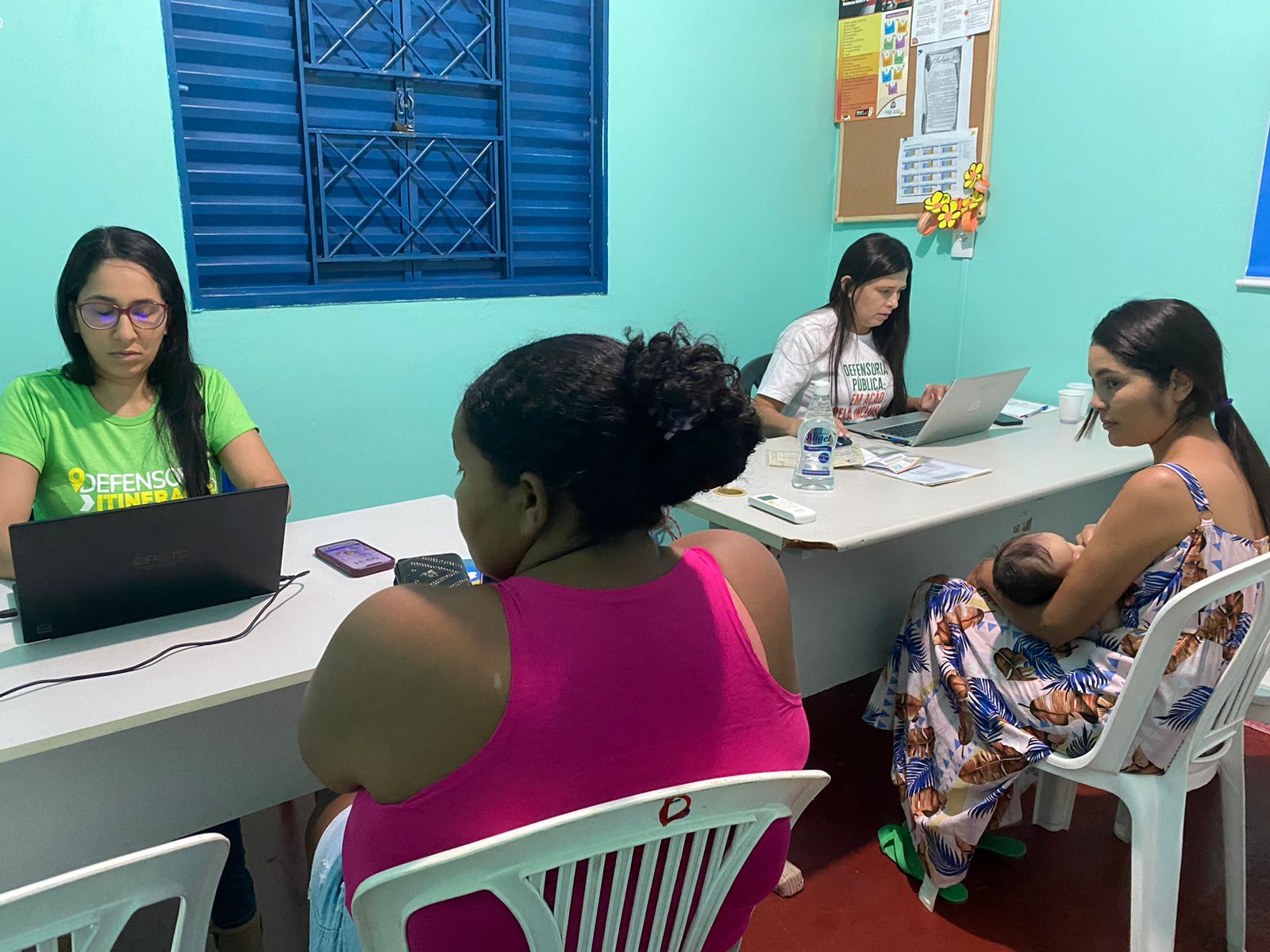 Equipe da DPE-TO de Araguaína atuou no itinerante em Darcinópolis